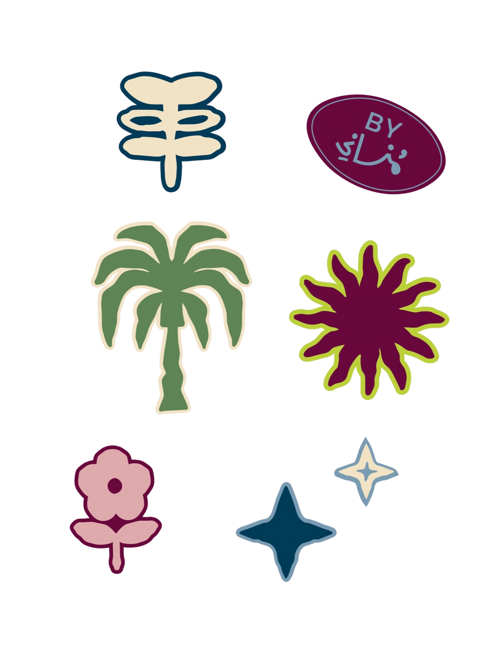 Elements Stickers