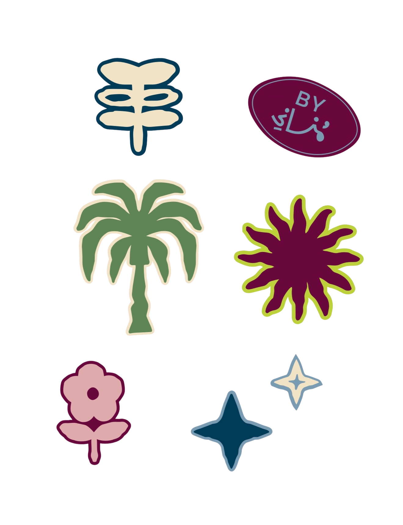 Elements Stickers